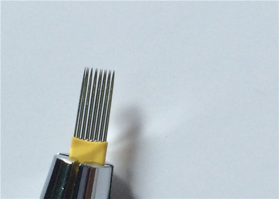 Çin Kalıcı Makyaj Microblading Kaş Dövme İğneleri 15M Tek Kullanımlık Daha Az Titreşim Tedarikçi