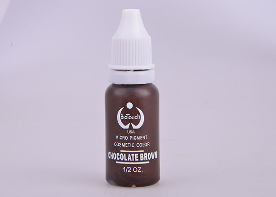 Çin Kaş İçin Çikolata Kahverengi / Açık Kahverengi Ebedi Dövme Mikro Pigment Emülsiyonu Tedarikçi