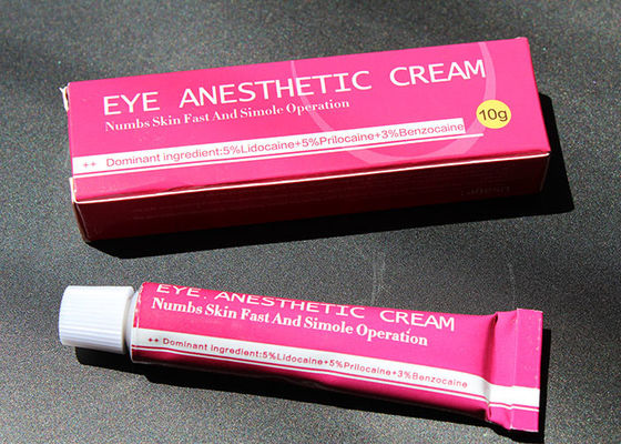 Çin New Eye Mukus Membran Cilt Temizliği %5 Prilokain Dövme Anestezik Krem Tedarikçi
