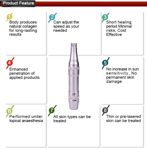 Kalıcı Makyaj Makinesi - Elektrikli Mikroiğneli Kalem Terapi Makinesi 3