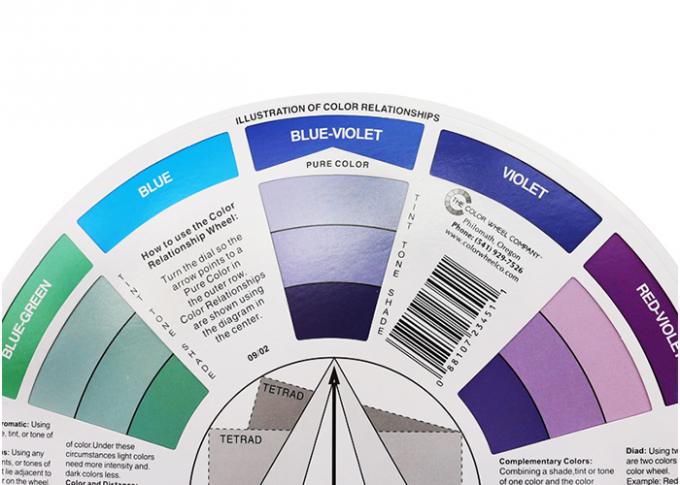 Dövme Pigment Renk Çarkı Kağıt Kartı Ekipman Malzemeleri 0