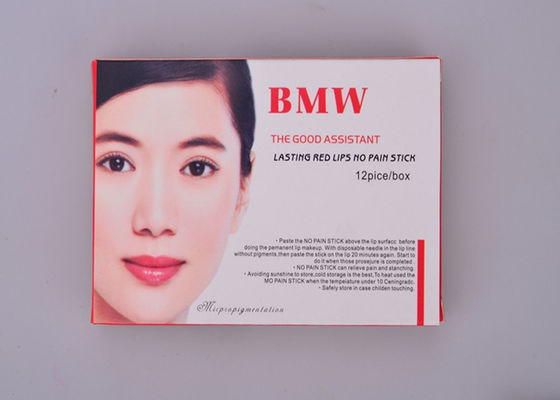 Çin Kalıcı Makyaj Dudak Dövmesi İçin BMW Topikal Anestezik Krem Dudak Çıkartmaları Tedarikçi