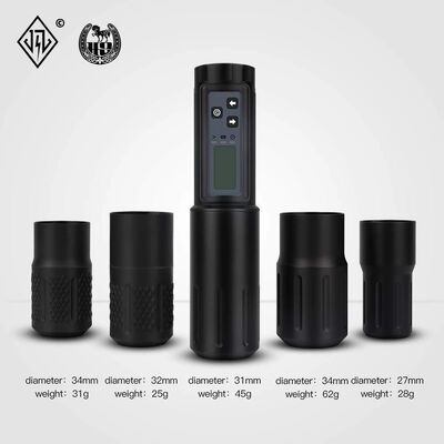 Çin Elektrikli LCD Ekran 2000mAh Pil Dövme Silahı RCA Kablosuz Döner Dövme Makinesi Kalem Kiti Dövme Sanatçısı Tedarikçi