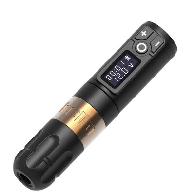 Çin Ambition Soldier Digital Display Electric Tattoo Gun Wireless Machine Rotary Tattoo Pen Machine for Tattoo Artist Tedarikçi