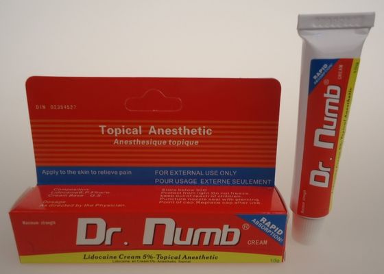% 5 PMU Dr. Numb Ağrı Kolaylaştırıcı Topikal Ağrı Dövme Anestezik Kremi Tedarikçi