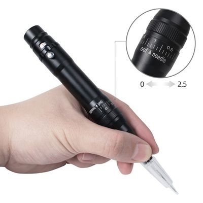 Popüler Kablosuz Dövme Silahı Vücut Makinesi Uzunluğu 136*20mm Mikroblading Kablosuz PMU Makine Kaş Saç Stroke Kaş Tedarikçi