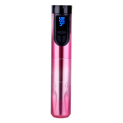 14500mAh Yedek Pil Gücü Kablosuz Dövme Makinesi LCD Ekranlı ve Değiştirilebilir Pil Uçak Alüminyum Tasarımı Tedarikçi