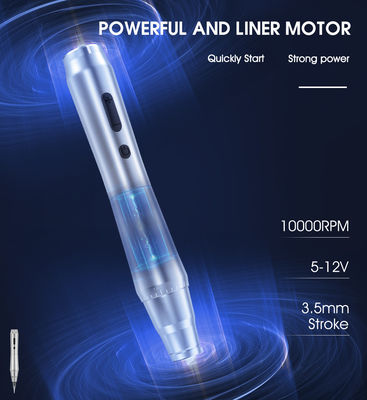 Kablosuz Dermografo Makinesi SPMU Kablosuz Kaş Kalıcı Makyaj Evrensel Kartüs Mikroblading Makinesi Dövme Kalemi Tedarikçi