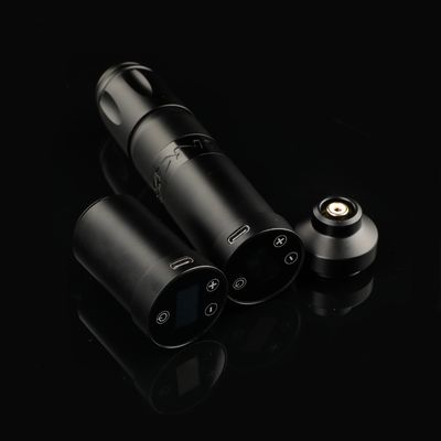 Paslanmaz Çelik 1800mAh NARW Kablosuz Dövme Makinesi 1-OLED Ekran Dokunmatik Ekran Pil Döner Dövme Silahı Dövme Kalemi Güçlü RCA ile Tedarikçi