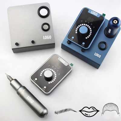 Elektrikli Silah Tipi SMP Kalp Mikropigmentasyon Cihazı Kalıcı Makyaj ve Siyah Mavi İsviçre Motoru Dövme Makinesi Tedarikçi