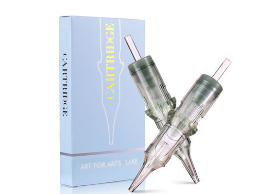 Stainless Steel Semi Permanent Makeup Needles in Green Color Tedarikçi