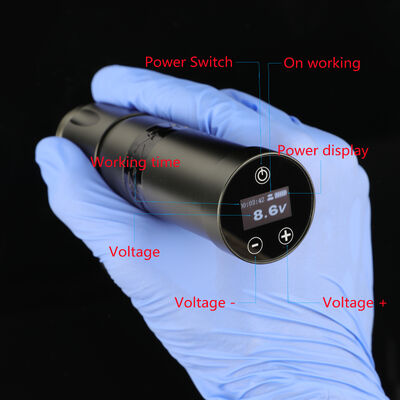INKONE NARW Marka Dijital LCD Dokunmatik Ekran 1800 mAh Pil dövme kalemi Mikropigmentasyon Makinesi Kablosuz Dövme Makinesi Tedarikçi