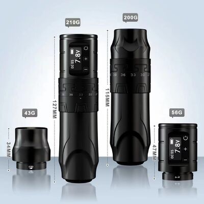 INKONE Marka İnme 2.4-4.2mm Çekirdeksiz Motor Dövme Makinesi Kablosuz Dövme Kalemi Tedarikçi