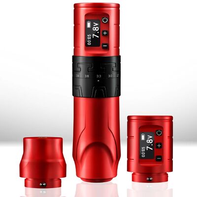 INKONE Marka İnme 2.4-4.2mm Çekirdeksiz Motor Dövme Makinesi Kablosuz Dövme Kalemi Tedarikçi