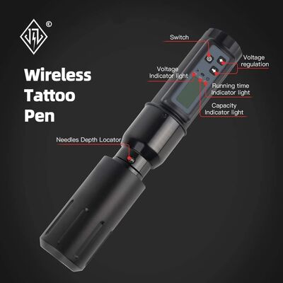 Elektrikli LCD Ekran 2000mAh Pil Dövme Silahı RCA Kablosuz Döner Dövme Makinesi Kalem Kiti Dövme Sanatçısı Tedarikçi