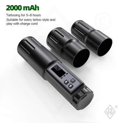 Elektrikli LCD Ekran 2000mAh Pil Dövme Silahı RCA Kablosuz Döner Dövme Makinesi Kalem Kiti Dövme Sanatçısı Tedarikçi