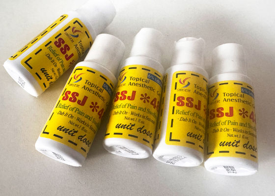 %6 SSJ48 Uyuşturucu Jel Kaş Eyeliner Dövme Anestezik Krem