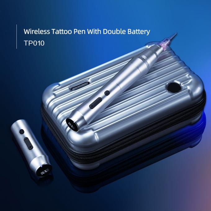 Kablosuz Dermografo Makinesi SPMU Kablosuz Kaş Kalıcı Makyaj Evrensel Kart&uuml;s Mikroblading Makinesi D&ouml;vme Kalemi 4