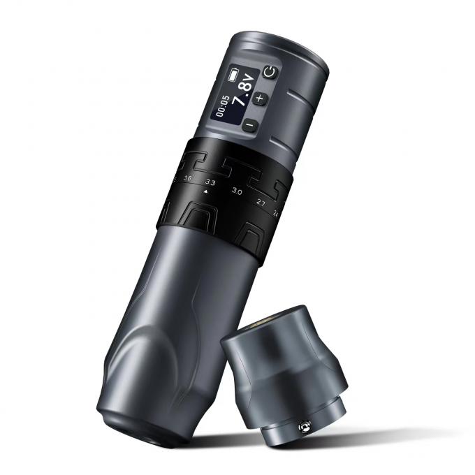 1500mAh Kablosuz D&ouml;vme Silahı INKONE SABER Coreless D&ouml;vme Makine Kalemi G&uuml;&ccedil;l&uuml; Motor Uzun Vuruş 4.2mm U&ccedil;ak Al&uuml;minyum 4