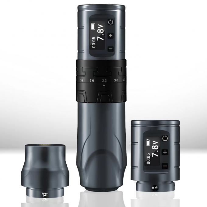 1500mAh Kablosuz D&ouml;vme Silahı INKONE SABER Coreless D&ouml;vme Makine Kalemi G&uuml;&ccedil;l&uuml; Motor Uzun Vuruş 4.2mm U&ccedil;ak Al&uuml;minyum 7