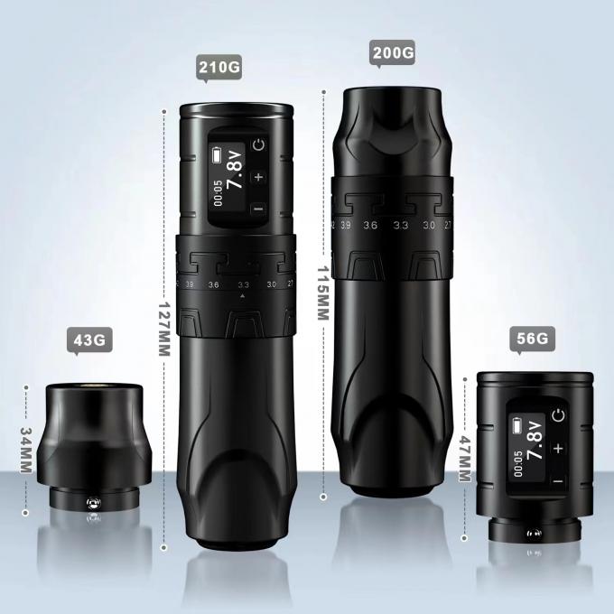 1500mAh Kablosuz D&ouml;vme Silahı INKONE SABER Coreless D&ouml;vme Makine Kalemi G&uuml;&ccedil;l&uuml; Motor Uzun Vuruş 4.2mm U&ccedil;ak Al&uuml;minyum 10