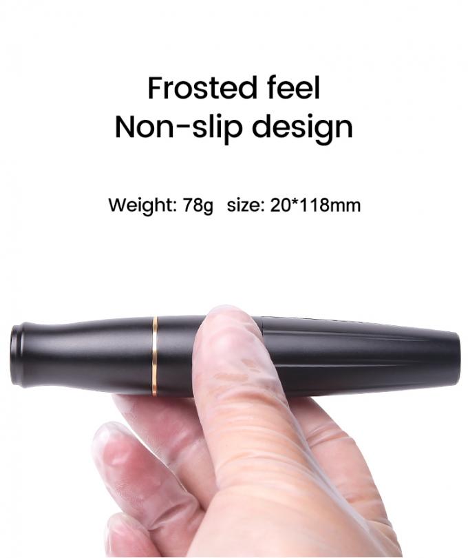 Çekirdeksiz Motor Paslanmaz Çelik Kırmızı Mikroblading Kaşlar Dudaklar Eyeliner Dövme Silahı 4