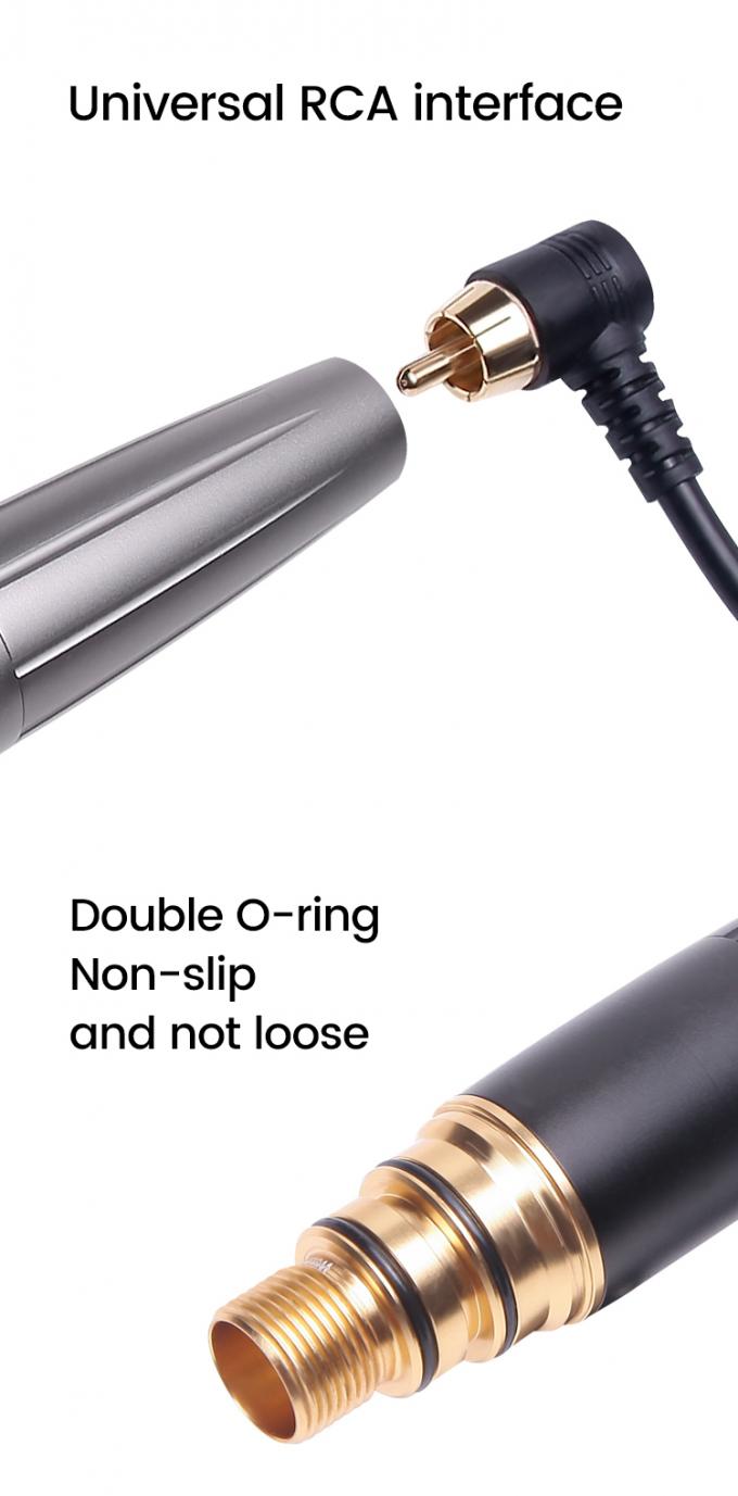 Çekirdeksiz Motor Paslanmaz Çelik Kırmızı Mikroblading Kaşlar Dudaklar Eyeliner Dövme Silahı 3