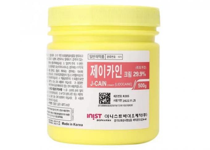 %29,9 J-CAIN Kore Malzemesi Topikal Anestezik Krem Güzellik Beyazı 500G Krem 0