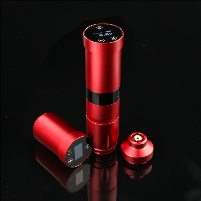 INKONE NARW Marka Dijital LCD Dokunmatik Ekran 1800 mAh Pil d&ouml;vme kalemi Mikropigmentasyon Makinesi Kablosuz D&ouml;vme Makinesi 12