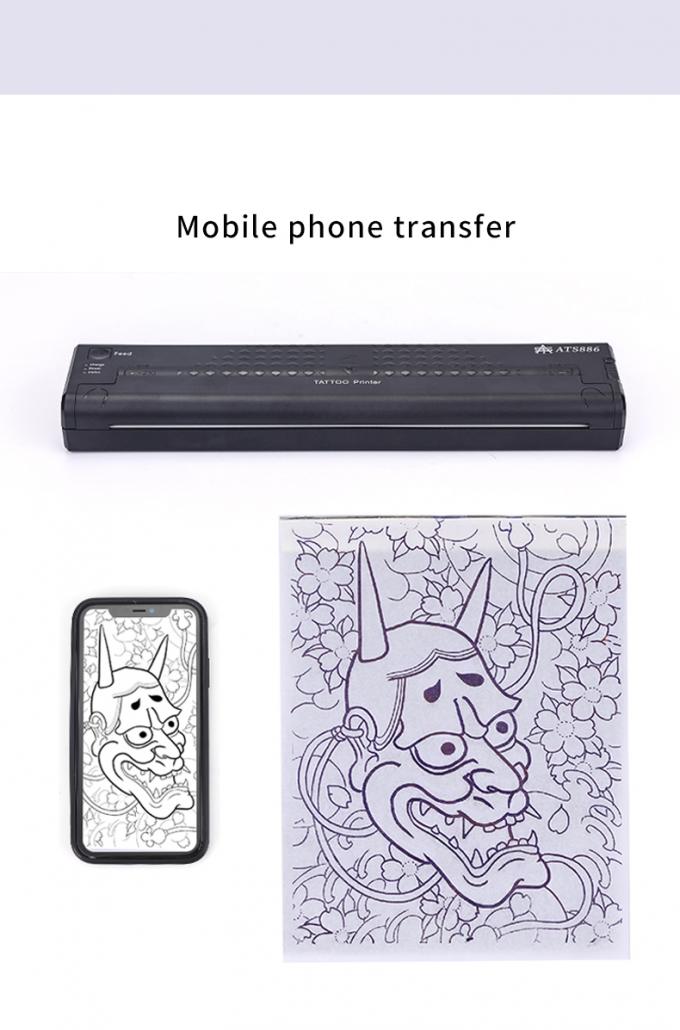 12000mAh Mini D&ouml;vme Şablon Yazıcısı Termal Kopya Makinesi Kablosuz Transfer Yazıcısı D&ouml;vme Yazıcısı 14