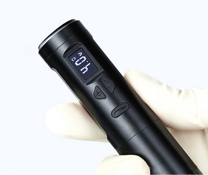 Kablosuz Dermografo Elektrikli D&ouml;vme Makinesi Kablosuz Kalıcı Makyaj Makinesi Al&uuml;minyum 2 Pil Başlıkları RCA Bağlantıcı Modeli 20