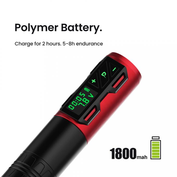 Dijital D&ouml;ner Pil Korsuz D&ouml;vme Silahı D&ouml;vme Kalemi 1800 Mah Kablosuz D&ouml;vme Makinesi 8