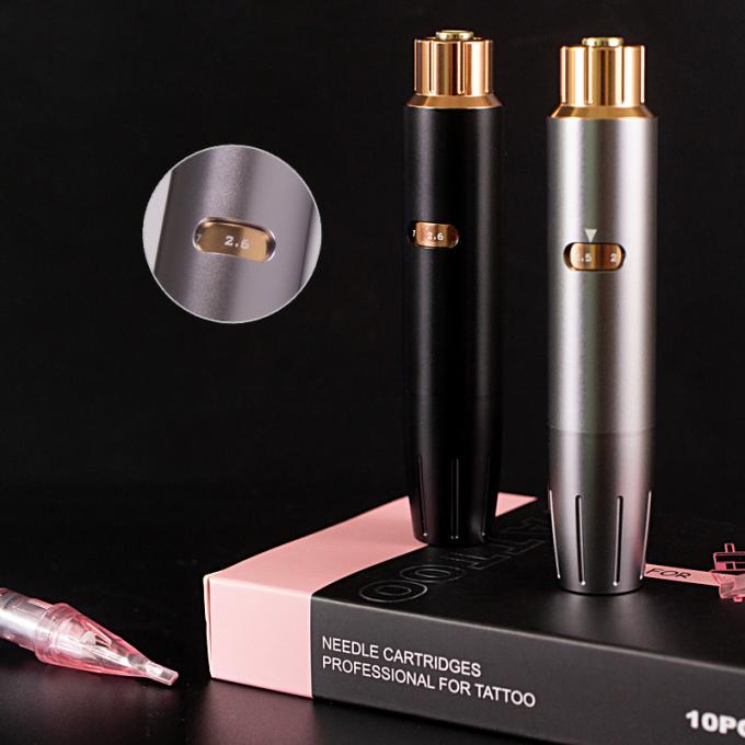 Dermographe Maquillage Rotary Tattoo Machine Digital Tattoo Gun Permanent Makeup Machine With Adjustment Stroke 2.3 to 2.7 2