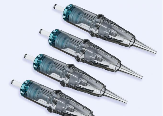 Bubble Packaged Green Color Permanent Makeup Needles 2