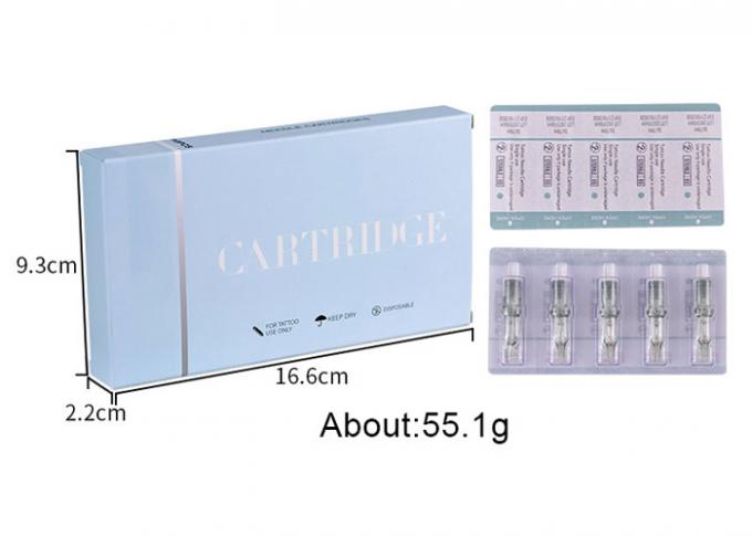 Stainless Steel Semi Permanent Makeup Needles in Green Color 4