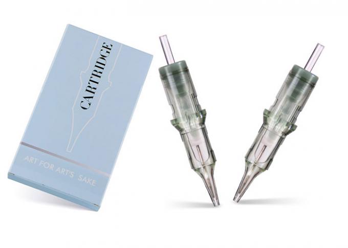 Stainless Steel Semi Permanent Makeup Needles in Green Color 2